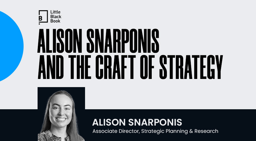 Alison Snarponis and the Craft of Strategy